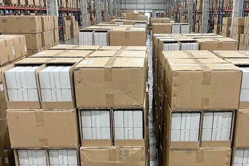Import Guide for VapeCon tanks — container load