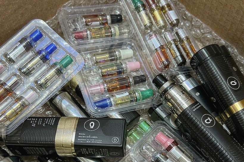 Restocking VapeCon bundles — container load